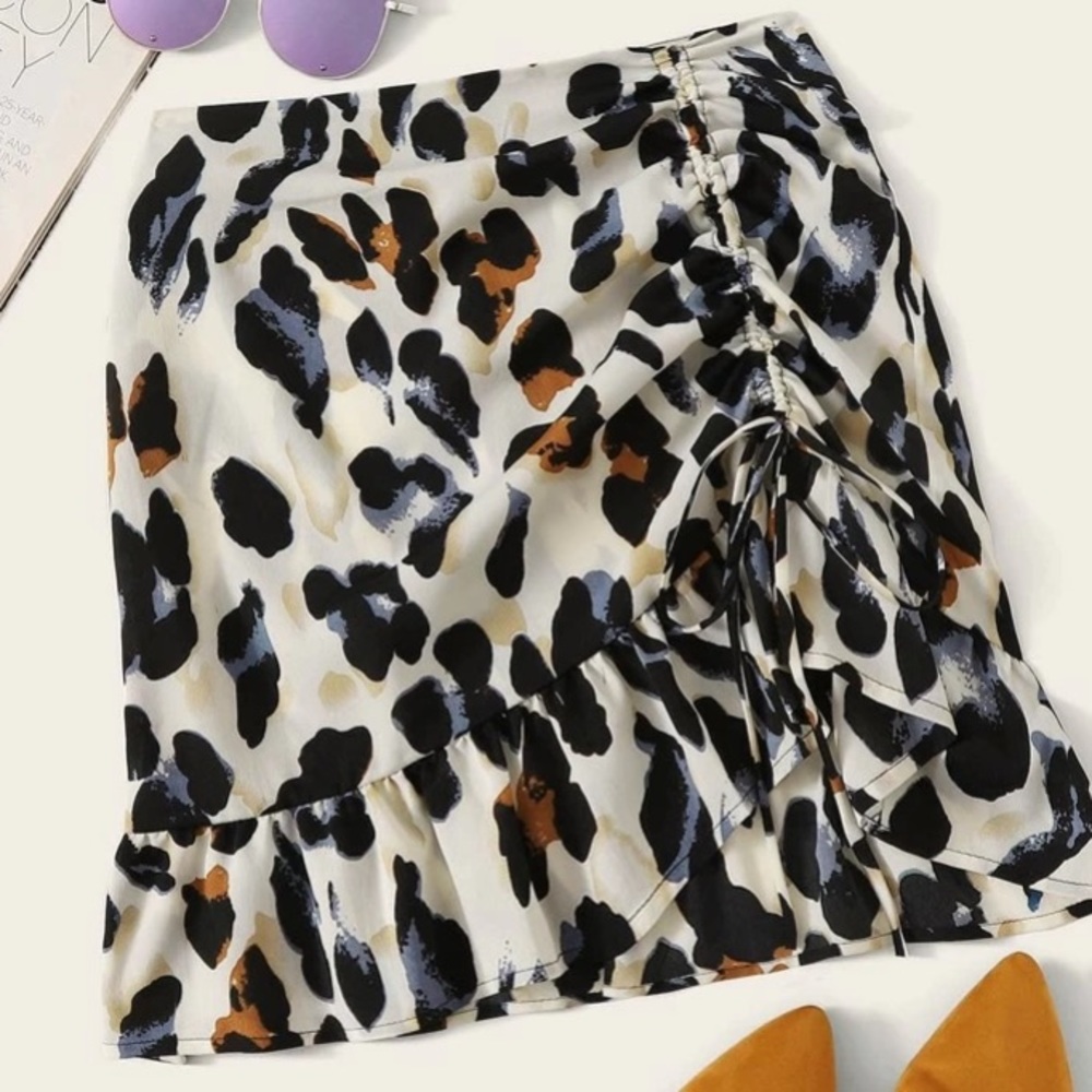 Print skirt
